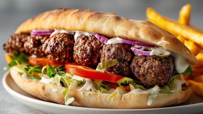 Menu Sandwich Kofte