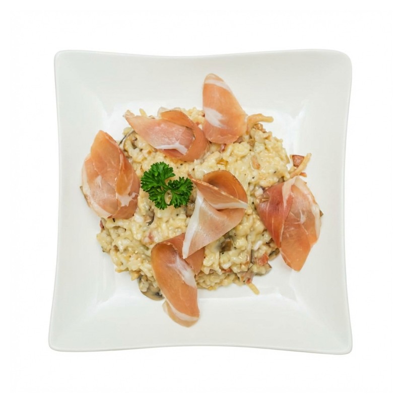 Risotto Ai Funghi Porcini E Speck