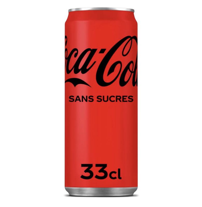 Coca-Zéro 33Cl Canette