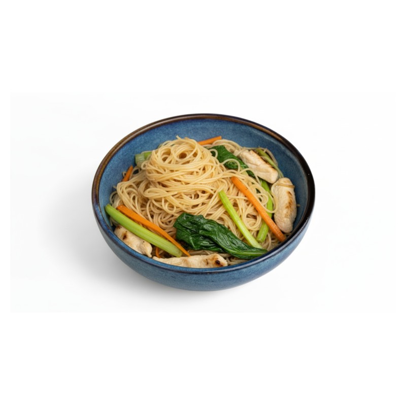 79. Nouilles Sautées Au Poulet