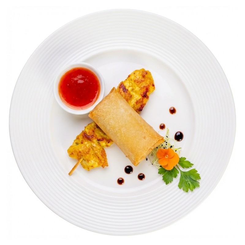 Croquette Avec Brochette De Poulet