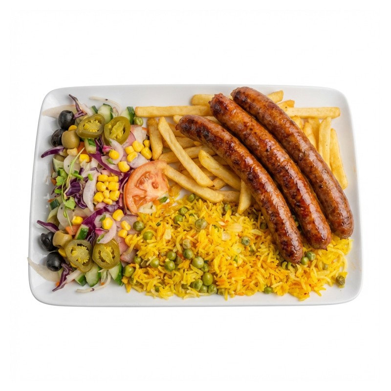 Assiette Merguez