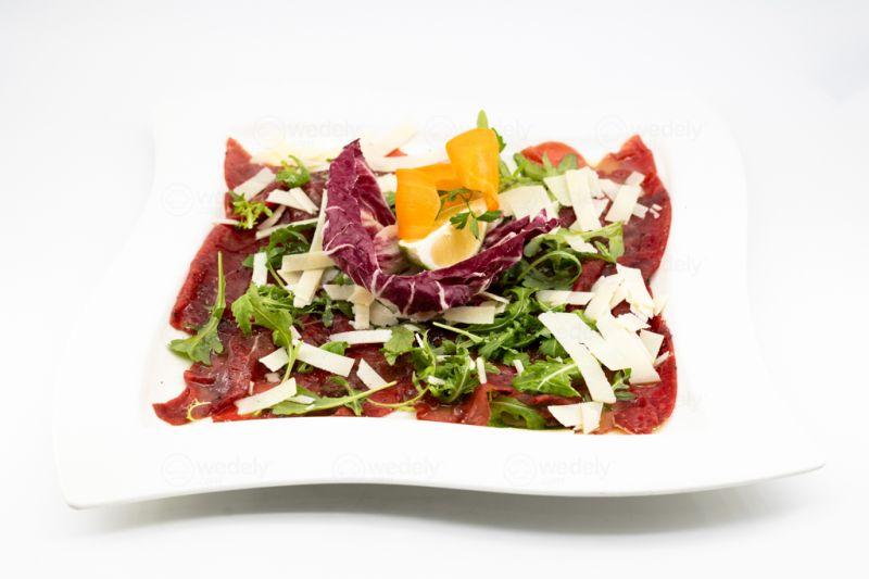 Carpaccio De Bœuf, Rucola Et Parmesan