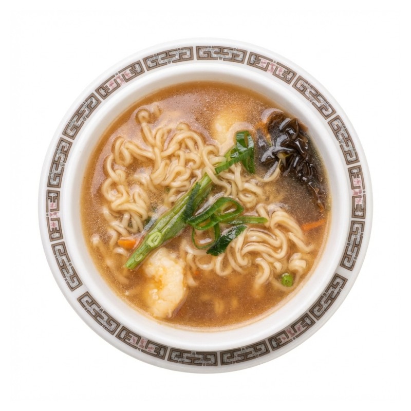 Soupe Nouilles Sautées Japonaises