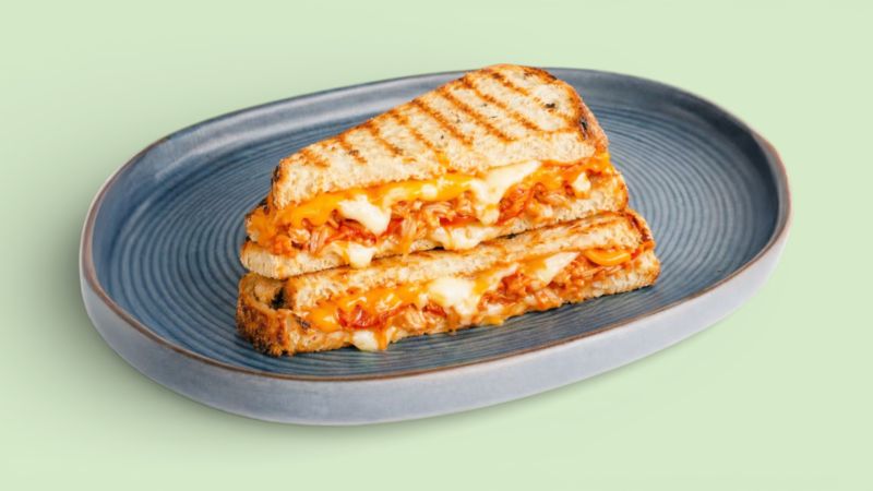 Croque Buffalo Chicken