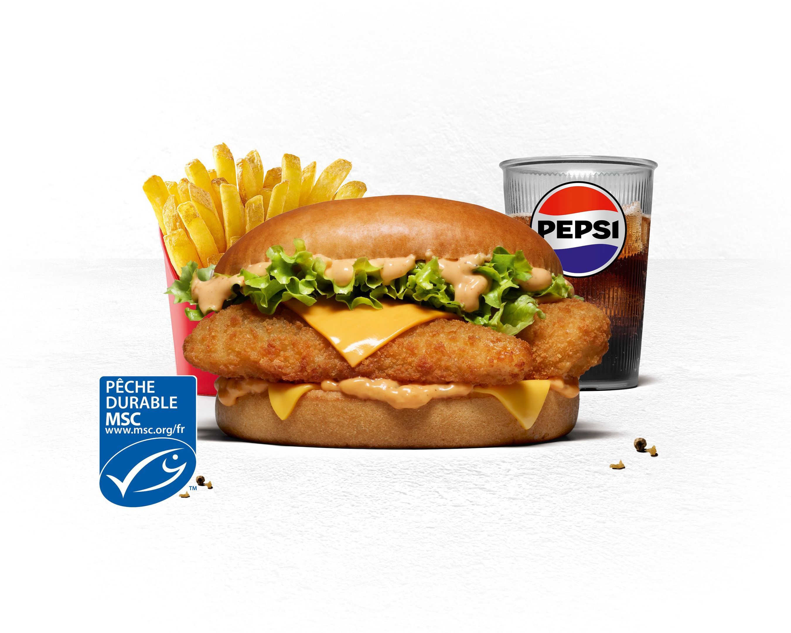 Menu Colonel Original Fish