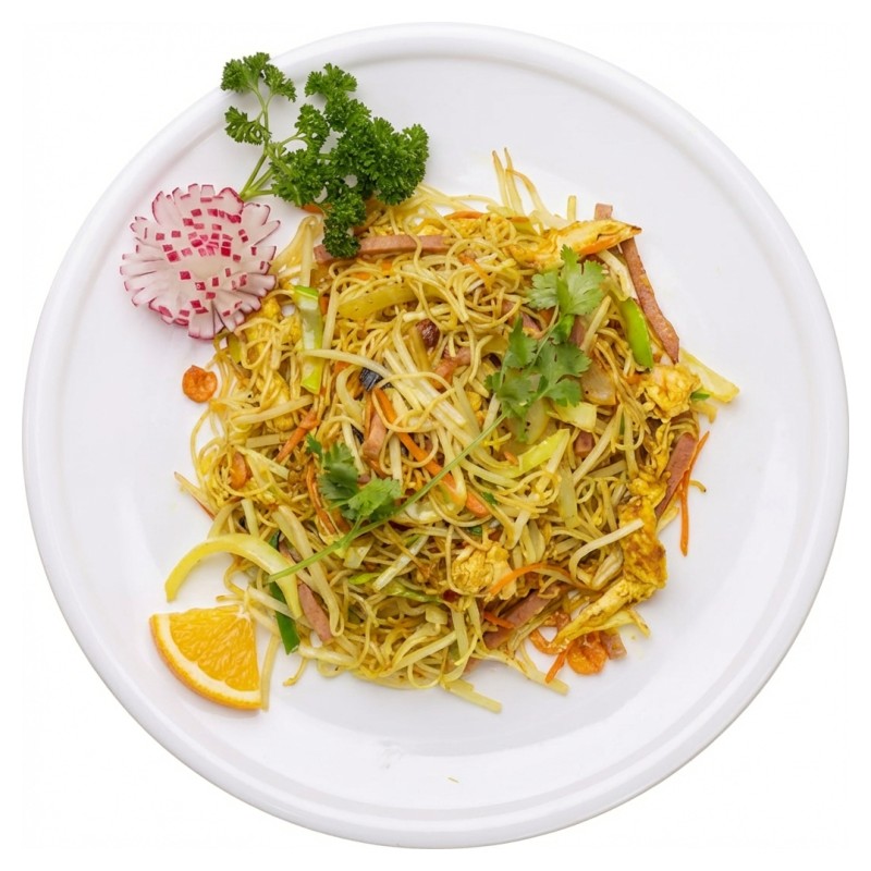 96 - Nouilles De Riz Sautées Singapore