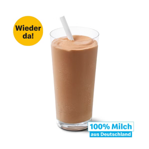 Milchshake Schokogeschmack 0,4L