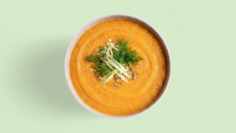 Soupe De Carottes Et Fenouil