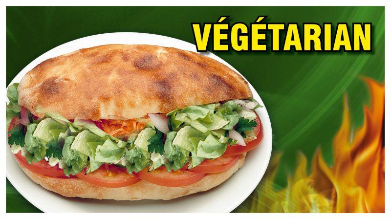 Sandwich Dürüm Végétarian