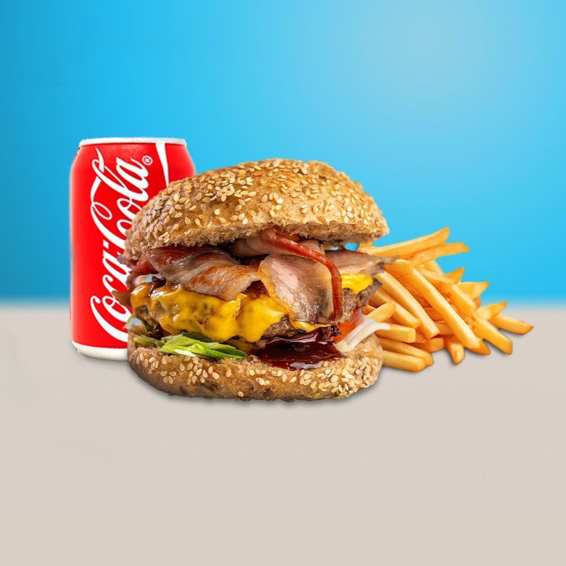 Baconburger Menu