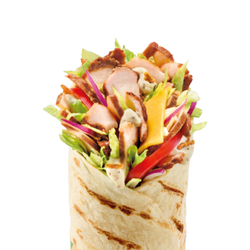 Wrap Chicken Kebab