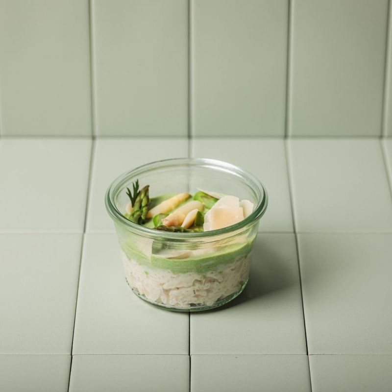 Risotto Asperges, Petits Pois