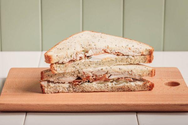 Triangles Poulet Bacon Crudités