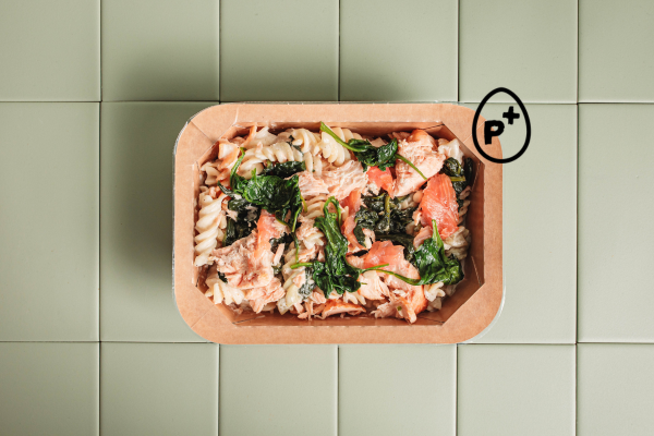 Fusilli Saumon Et Épinards