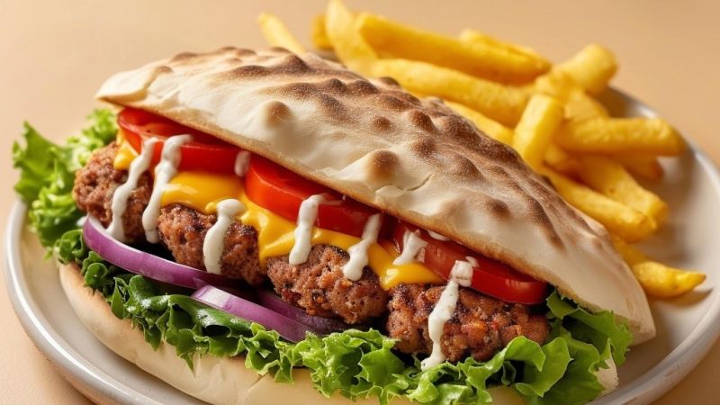 Menu Sandwich Kofte