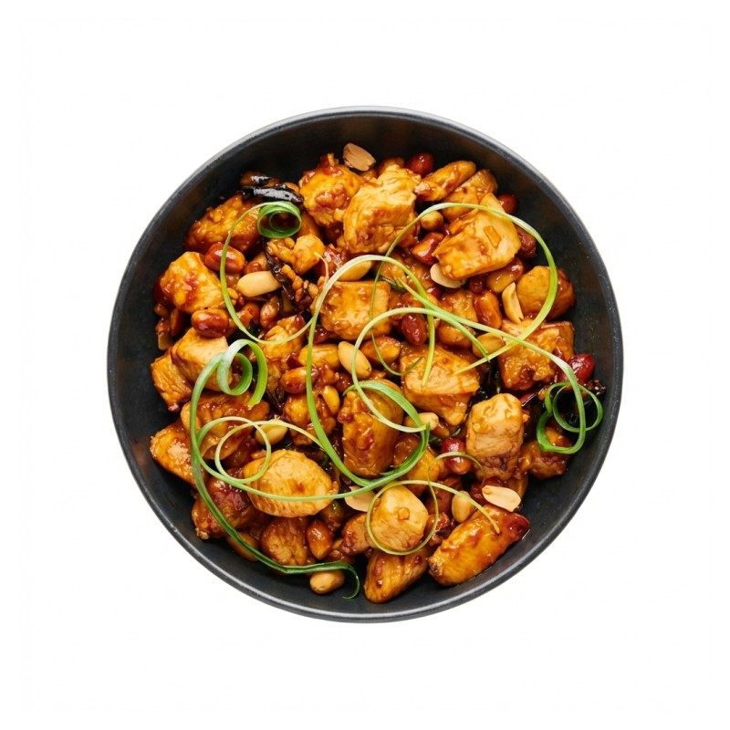 Dés De Poulet À La Facon Du Chef