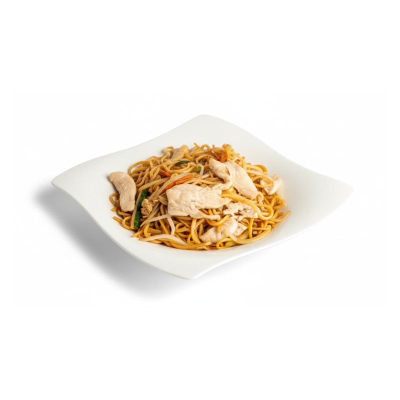 Nouilles Sautées Au Poulet