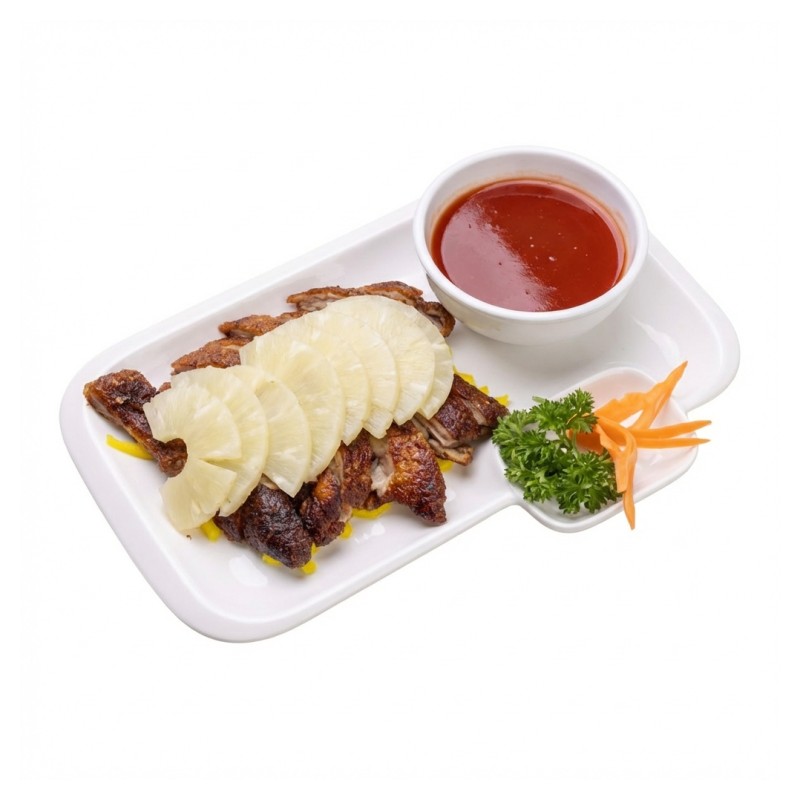 41- Canard Aux Ananas À La Sauce Aigre-Douce