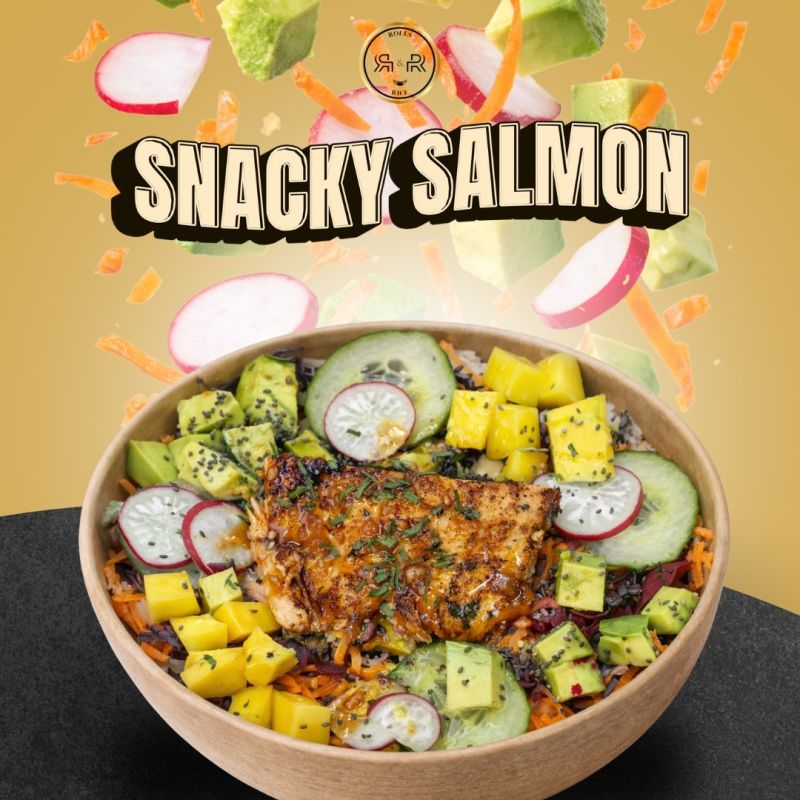 Poke Bowl Snacky Salmon Bowl