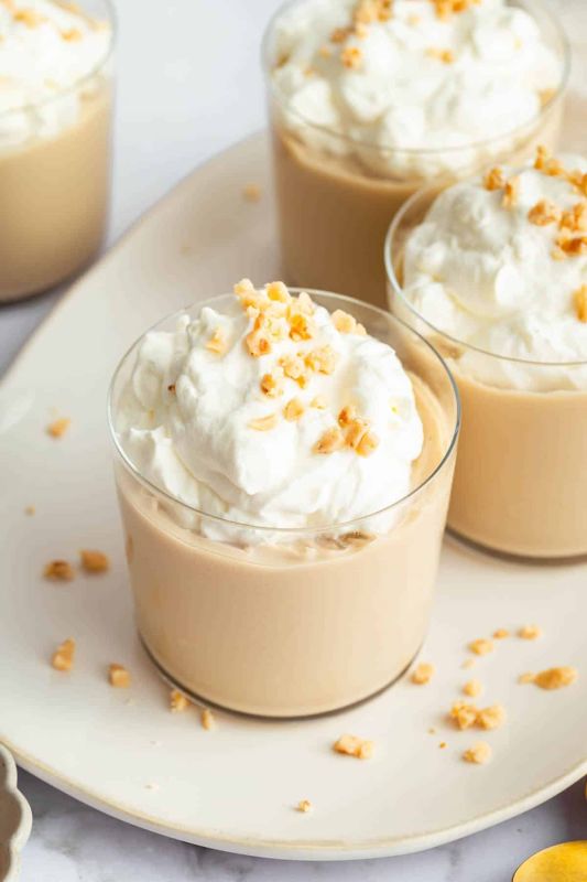 Butterscotch Short Glass Dessert