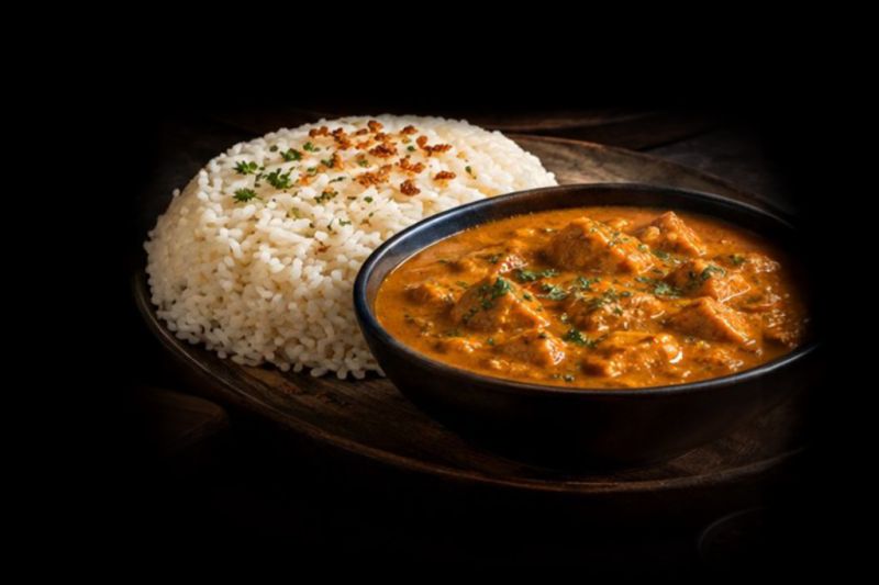Riz sauce curry - Lemma Grill