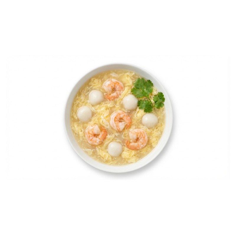 Soupe Aux Asperges Et Crabe