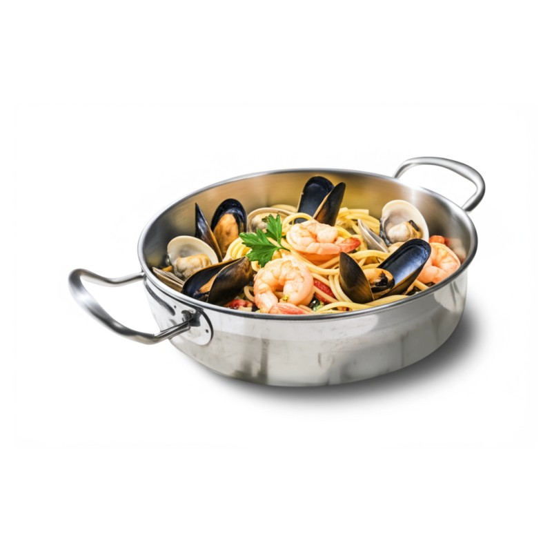 Linguine Ou Schiaffoni Aux Scampis Et Fruits De Mer