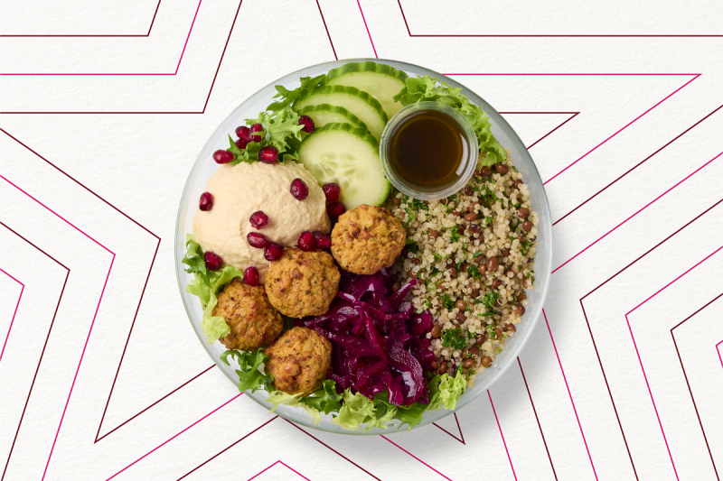 Bowl Falafel Mezze & Quinoa