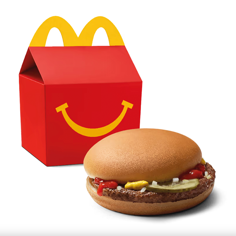 Happy Meal Hamburger