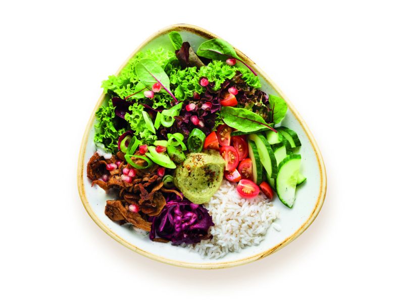 Kebab Bowl Mit Planted Chicken