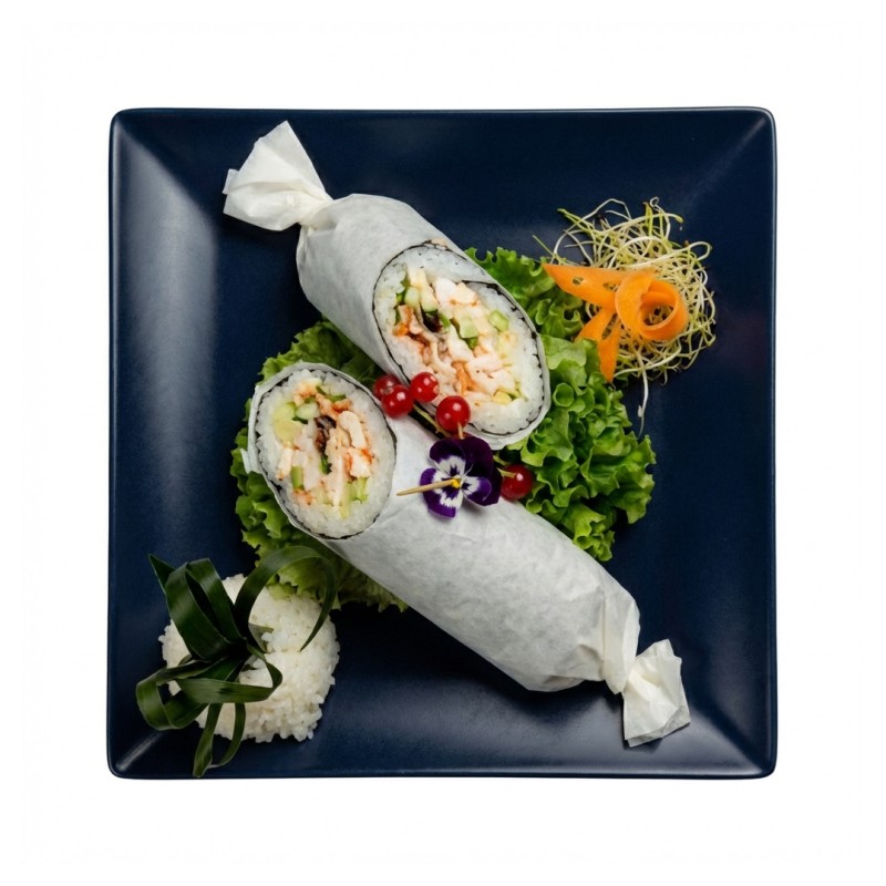 Bu2 Scampis Tempura Avocat Lolo Verte Sauce