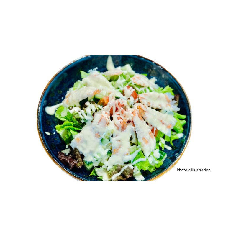 204 Salade Aux Scampis