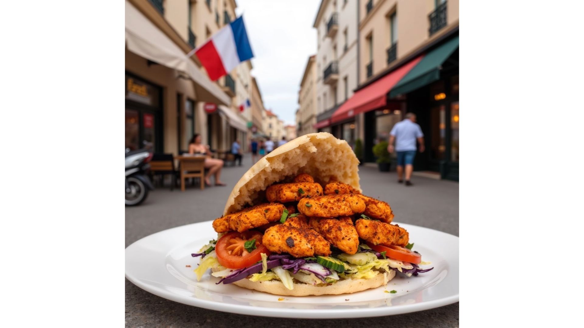Le Sandwish Brochette du Terroir - Le bistrot Kebab