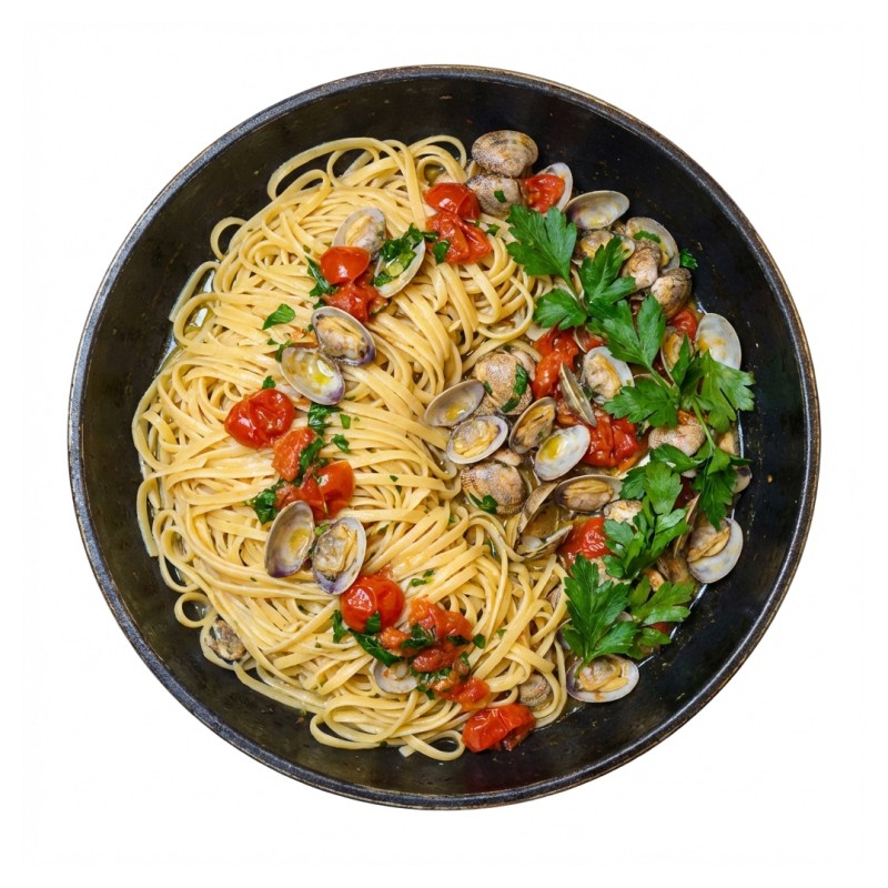 Linguine Ou Schiaffoni Alle Vongole