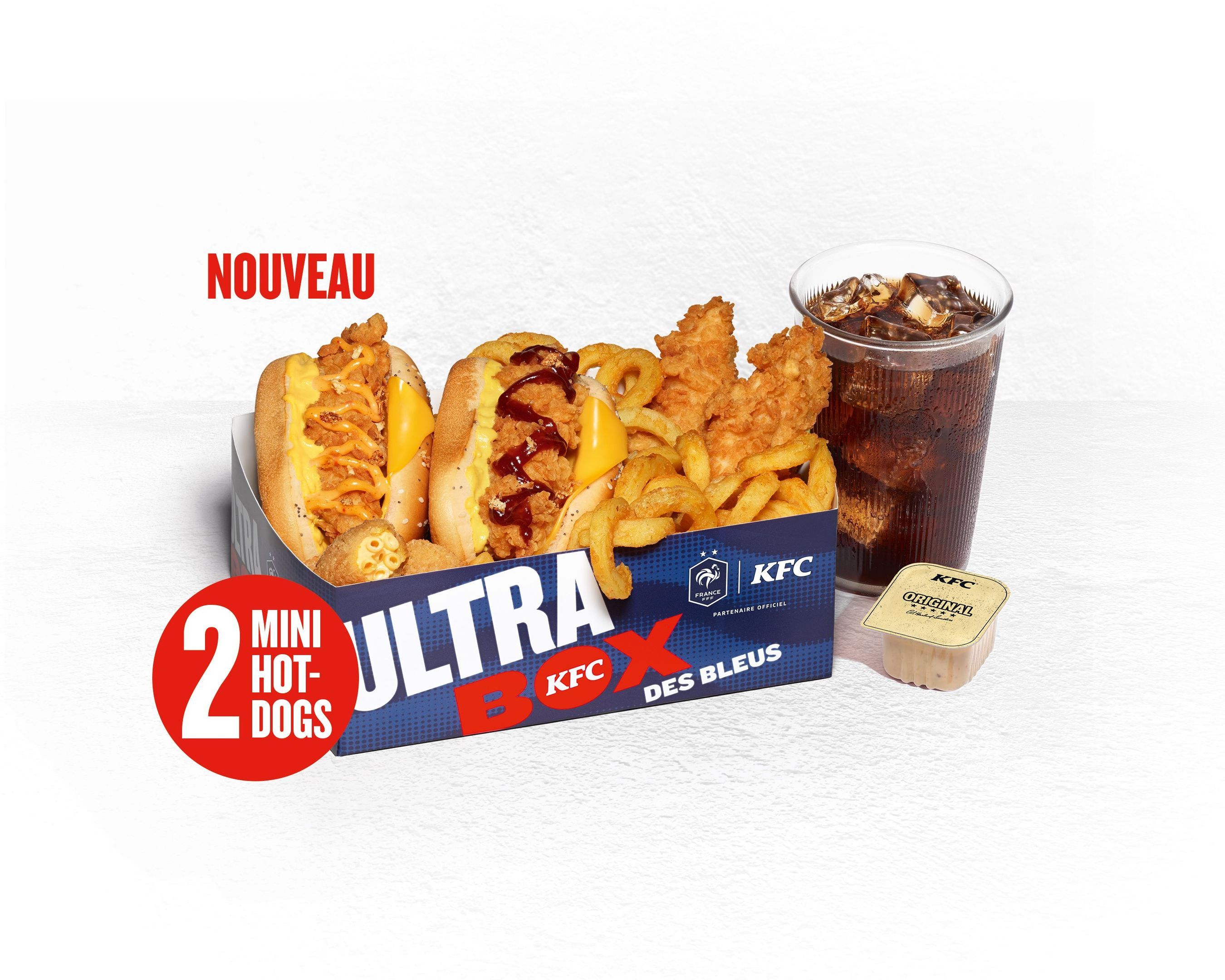 Ultrabox Des Bleus 2 Mini Hot-Dogs