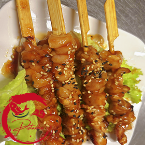 14 Yakitori Brochettes Poulet