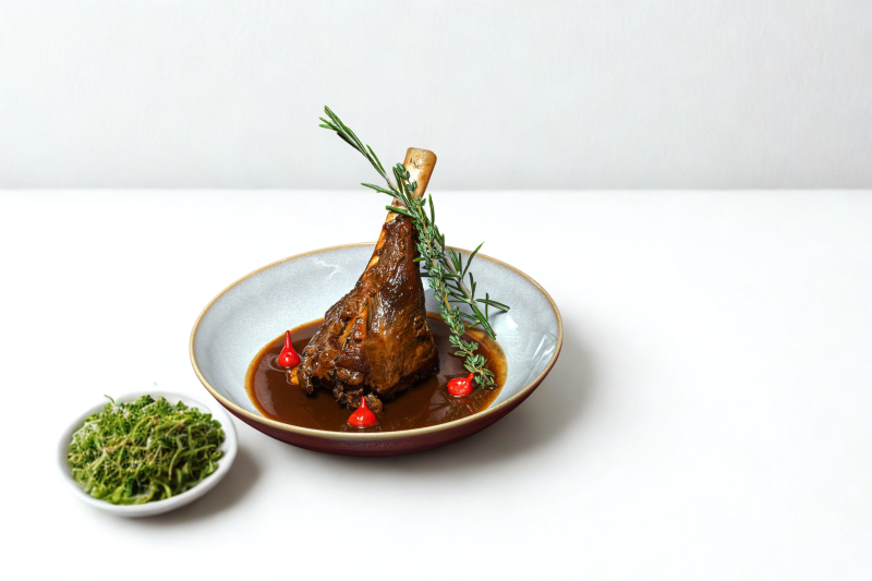 Souris D’agneau Confite 72H & Son Accompagnement Au Choix