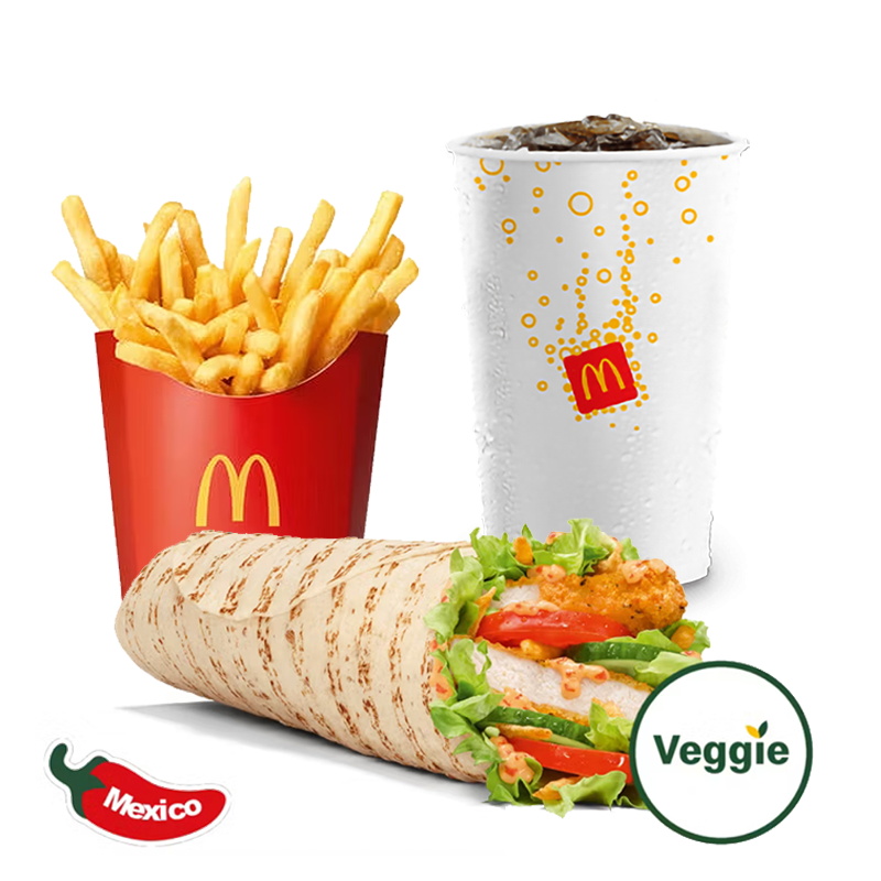 Mcmenu Mcwrap Veggie® Chipotle