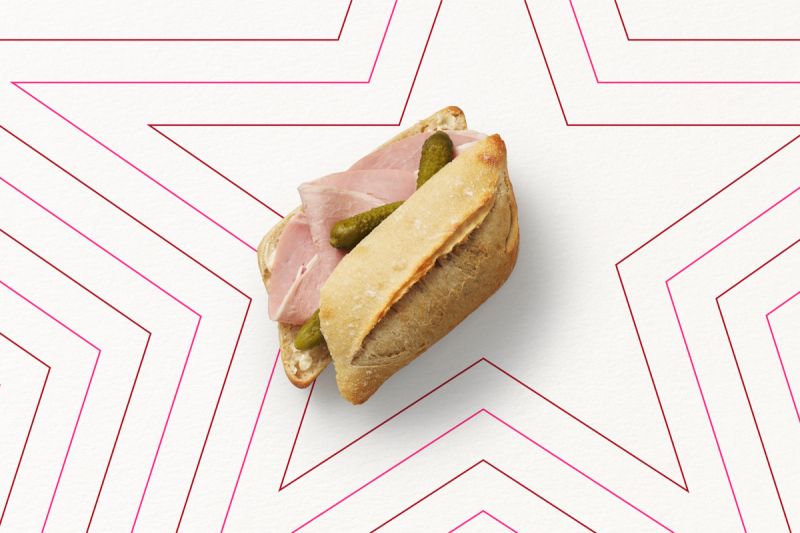 Losange Jambon & Fromage