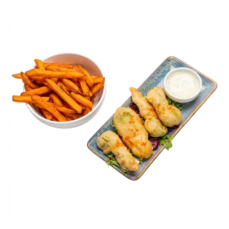 Courgette Flower Tempura