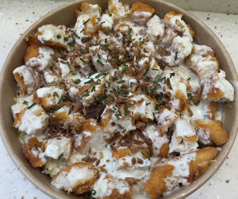 Crispy Chicken Boursin Halal