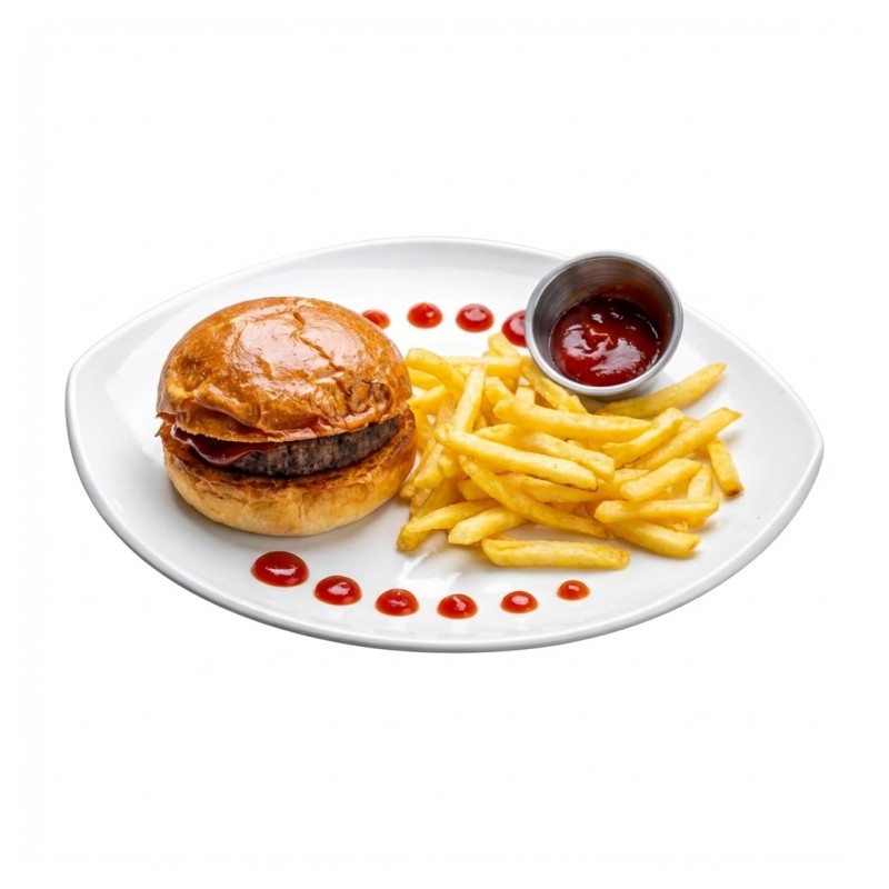 Kids Burger + Fries