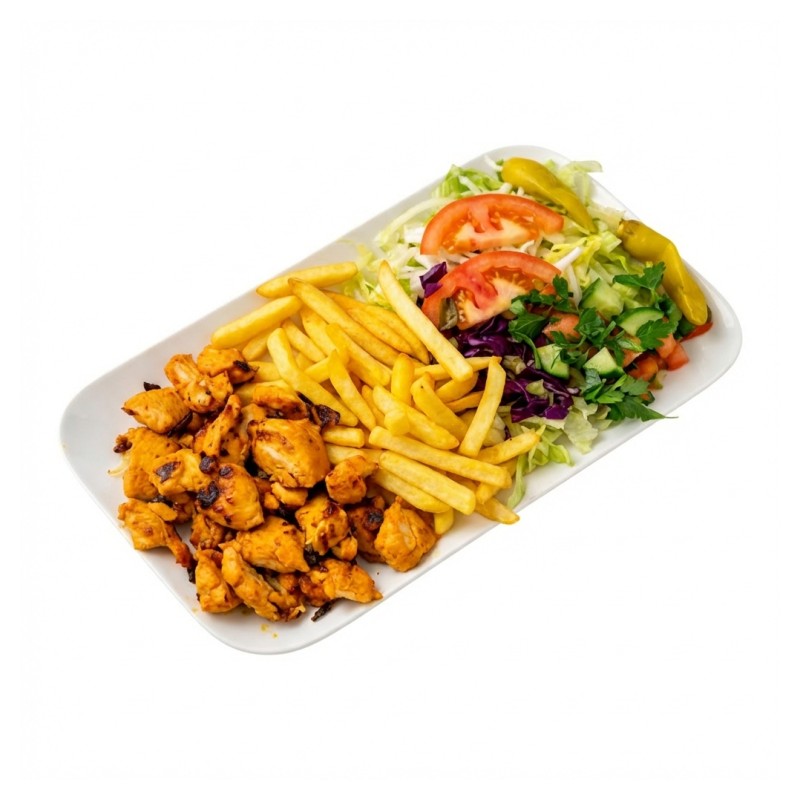 Assiette Brochette De Poulet