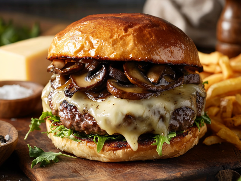 Burger De Bœuf Rustique