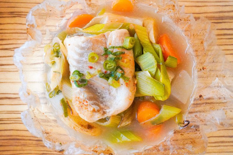 Papillote De Poisson De L'arrivage