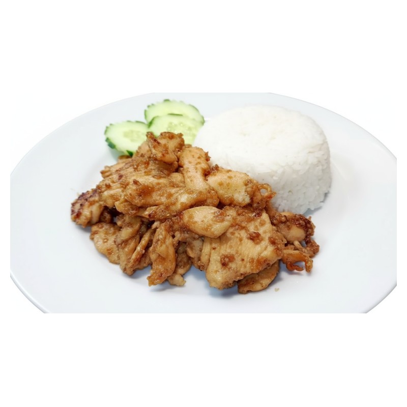 Boeuf Frit À L’ail Et Au Poivre