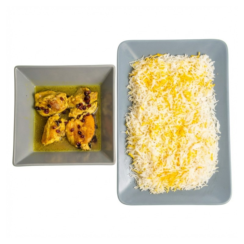 Poulet Au Safran Avec Riz