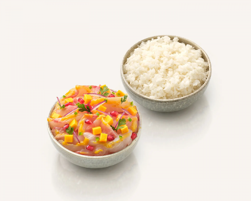 Ceviche De Daurade & Leche De Tigre À La Mangue