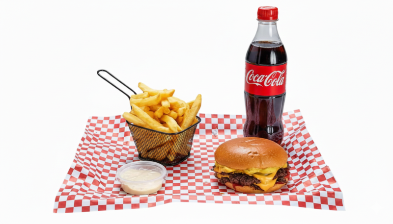 Menu Double Cheeseburger